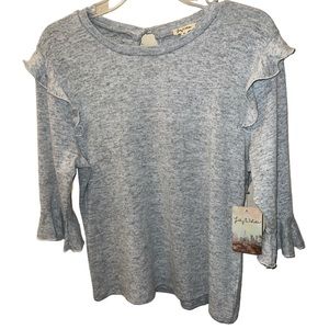 Lily White Heather Top Stretch